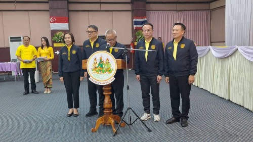 ทน.แม่สอด ร่วมต้อนรับ นายพิพัฒน์  รัชกิจประการ รัฐมนตรีว่าการกระทรวงแรงงานและร่วมพิธีเปิดโครงการกระทรวงแรงงาน พบประชาชนและการตรวจติดตามภารกิจตามนโยบายฯ