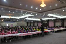 ดร.เทอดเกียรติ ชินสรนันท์ นายกเทศมนตรีนครแม่สอด เป็นประธานเปิดโครงการสัมมนาก้าวรุก ตั้งรับ การเข้าสู่ประชาคมอาเซียน 