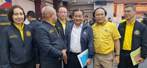 ทน.แม่สอด ร่วมต้อนรับ นายพิพัฒน์  รัชกิจประการ รัฐมนตรีว่าการกระทรวงแรงงานและร่วมพิธีเปิดโครงการกระทรวงแรงงาน พบประชาชนและการตรวจติดตามภารกิจตามนโยบายฯ