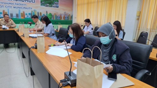ทน.แม่สอด จัดประชุมคณะอนุกรรมการกองทุนหลักประกันสุขภาพ ระดับท้องถิ่นเทศบาลนครแม่สอด ประจำปีงบประมาณ 2568