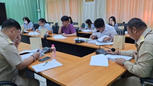 ทน.แม่สอด จัดประชุมคณะอนุกรรมการกองทุนหลักประกันสุขภาพ ระดับท้องถิ่นเทศบาลนครแม่สอด ประจำปีงบประมาณ 2568
