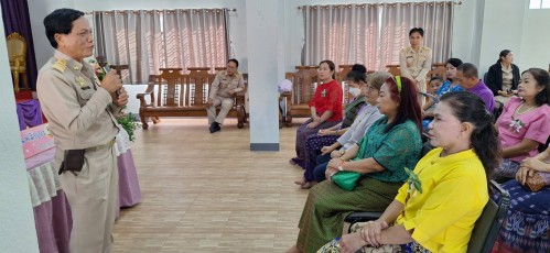 เทศบาลนครแม่สอด เข้าร่วมการประชุมคณะกรรมการกลุ่มพัฒนาสตรีสัญจร ประจำเดือน พฤศจิกายน 2567