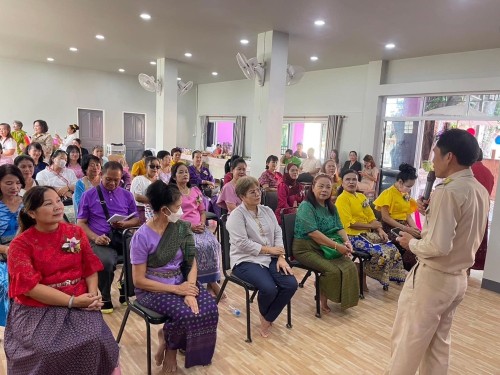 เทศบาลนครแม่สอด เข้าร่วมการประชุมคณะกรรมการกลุ่มพัฒนาสตรีสัญจร ประจำเดือน พฤศจิกายน 2567