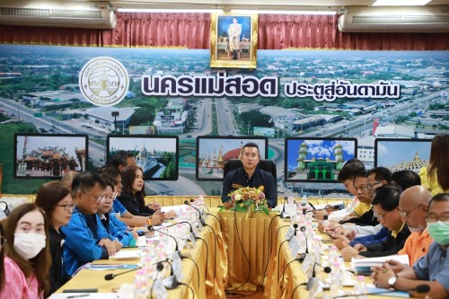 ทน.แม่สอด ร่วมต้อนรับคณะกรรมาธิการกิจการศาล องค์กรอิสระ องค์กรอัยการ รัฐวิสาหกิจ องค์การมหาชน และกองทุน สภาผู้แทนราษฎร