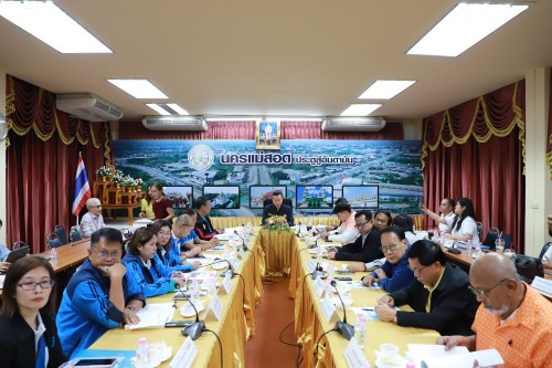 ทน.แม่สอด ร่วมต้อนรับคณะกรรมาธิการกิจการศาล องค์กรอิสระ องค์กรอัยการ รัฐวิสาหกิจ องค์การมหาชน และกองทุน สภาผู้แทนราษฎร