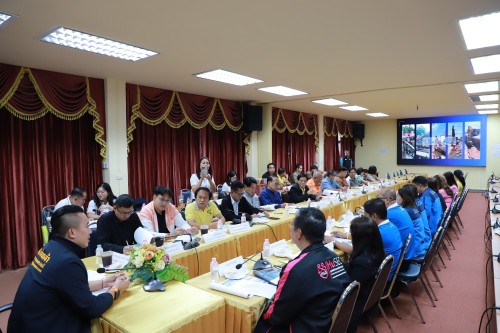 ทน.แม่สอด ร่วมต้อนรับคณะกรรมาธิการกิจการศาล องค์กรอิสระ องค์กรอัยการ รัฐวิสาหกิจ องค์การมหาชน และกองทุน สภาผู้แทนราษฎร