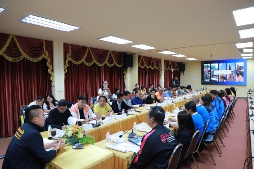 ทน.แม่สอด ร่วมต้อนรับคณะกรรมาธิการกิจการศาล องค์กรอิสระ องค์กรอัยการ รัฐวิสาหกิจ องค์การมหาชน และกองทุน สภาผู้แทนราษฎร