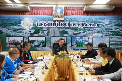 ทน.แม่สอด ร่วมต้อนรับคณะกรรมาธิการกิจการศาล องค์กรอิสระ องค์กรอัยการ รัฐวิสาหกิจ องค์การมหาชน และกองทุน สภาผู้แทนราษฎร