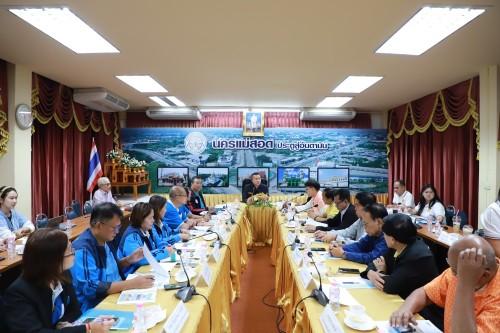 ทน.แม่สอด ร่วมต้อนรับคณะกรรมาธิการกิจการศาล องค์กรอิสระ องค์กรอัยการ รัฐวิสาหกิจ องค์การมหาชน และกองทุน สภาผู้แทนราษฎร