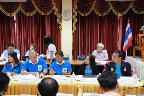 ทน.แม่สอด ร่วมต้อนรับคณะกรรมาธิการกิจการศาล องค์กรอิสระ องค์กรอัยการ รัฐวิสาหกิจ องค์การมหาชน และกองทุน สภาผู้แทนราษฎร