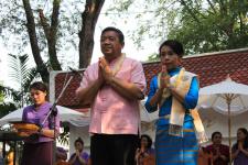 เทศบาลนครแม่สอด เข้าร่วมพิธีรดน้ำดำหัวผู้ว่าราชการจังหวัดตาก เนื่องในประเพณีสงกรานต์ ประจำปี 2561 17 เมษายน 2561