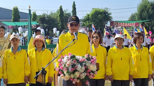 เทศบาลนครแม่สอด เข้าร่วมพิธีเปิดการแข่งขันกีฬาสีโรงเรียนเทศบาลวัดมณีไพรสณฑ์ ประจำปีการศึกษา 2567