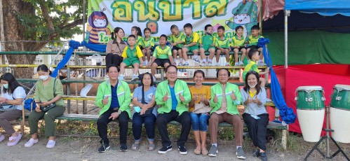 เทศบาลนครแม่สอด เข้าร่วมพิธีเปิดการแข่งขันกีฬาสีโรงเรียนเทศบาลวัดมณีไพรสณฑ์ ประจำปีการศึกษา 2567