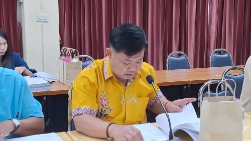 ทน.แม่สอด จัดประชุมคณะกรรมการกองทุนหลักประกันสุขภาพระดับท้องถิ่นเทศบาลนครแม่สอด ประจำปี 2568                 