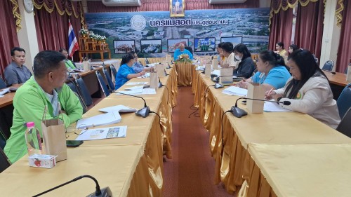 ทน.แม่สอด จัดประชุมคณะกรรมการกองทุนหลักประกันสุขภาพระดับท้องถิ่นเทศบาลนครแม่สอด ประจำปี 2568                 
