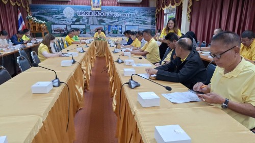 เทศบาลนครแม่สอด จัดประชุมคณะกรรมการภาคีเครือข่ายโครงการบริหารจัดการ และกำจัดขยะมูลฝอยของเทศบาลนครแม่สอด และผลิตกระแสไฟฟ้าขนาดเล็กมากใช้ขยะชุมชนเป็นเชื้อเพลิงของเทศบาลนครแม่สอด ระยะก่อสร้าง ครั้งที่ 1/2568