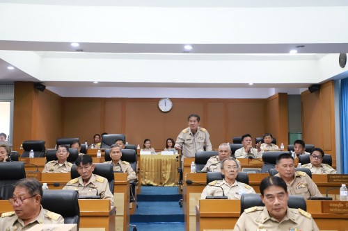 สภาเทศบาลนครแม่สอด ประชุมสภาเทศบาลนครแม่สอด สมัยสามัญ สมัยที่ 4 ประจำปี 2567