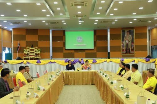 เทศบาลนครแม่สอด ร่วมให้การต้อนรับคณะศึกษาดูงาน จากเทศบาลเมืองนครนายก