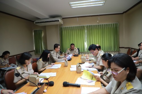 ทน.แม่สอด เข้าร่วมประชุมคณะกรรมการบริหารจัดการความเสี่ยง เทศบาลนครแม่สอด   