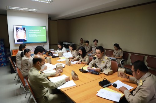 ทน.แม่สอด เข้าร่วมประชุมคณะกรรมการบริหารจัดการความเสี่ยง เทศบาลนครแม่สอด   