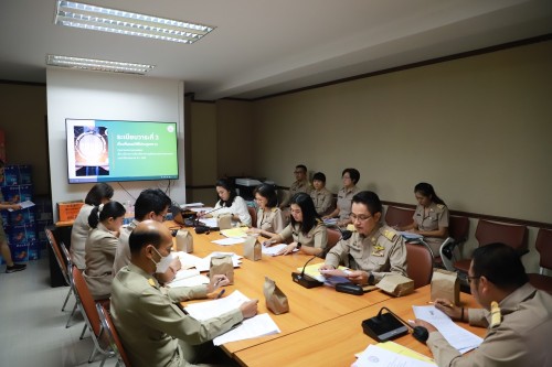 ทน.แม่สอด เข้าร่วมประชุมคณะกรรมการบริหารจัดการความเสี่ยง เทศบาลนครแม่สอด   
