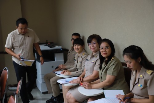 ทน.แม่สอด เข้าร่วมประชุมคณะกรรมการบริหารจัดการความเสี่ยง เทศบาลนครแม่สอด   
