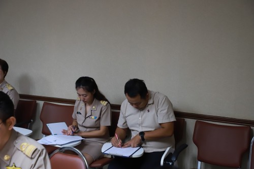 ทน.แม่สอด เข้าร่วมประชุมคณะกรรมการบริหารจัดการความเสี่ยง เทศบาลนครแม่สอด   