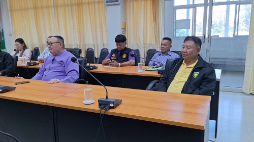 ทน.แม่สอด ประชุมหารือแก้ไขปัญหาการปรับโครงสร้างวางท่อประปาในเขตพื้นที่เทศบาลนครแม่สอด ร่วมกับการประปาส่วนภูมิภาคสาขาแม่สอด