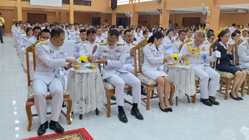 ทน.แม่สอด เข้าร่วมกิจกรรมเนื่องในวันคล้ายวันพระบรมราชสมภพ พระบาทสมเด็จพระบรมชนกาธิเบศร มหาภูมิพลอดุลยเดชมหาราช บรมนาถบพิตร วันชาติ และวันพ่อแห่งชาติ 5 ธันวาคม 2567