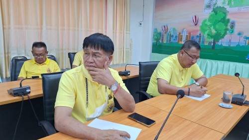 ทน.แม่สอด เข้าร่วมประชุมกับเจ้าหน้าที่กรมโยธาธิการผังเมืองเพื่อติดตามความคืบหน้างานก่อสร้างในโครงการต่างๆ