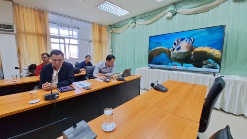ทน.แม่สอด เข้าร่วมประชุมกับเจ้าหน้าที่กรมโยธาธิการผังเมืองเพื่อติดตามความคืบหน้างานก่อสร้างในโครงการต่างๆ