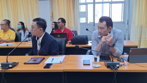 ทน.แม่สอด เข้าร่วมประชุมกับเจ้าหน้าที่กรมโยธาธิการผังเมืองเพื่อติดตามความคืบหน้างานก่อสร้างในโครงการต่างๆ