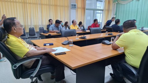 ทน.แม่สอด เข้าร่วมประชุมกับเจ้าหน้าที่กรมโยธาธิการผังเมืองเพื่อติดตามความคืบหน้างานก่อสร้างในโครงการต่างๆ