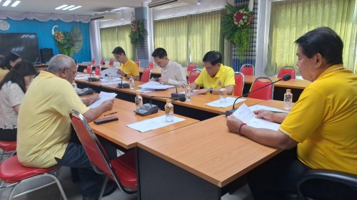 ทน.แม่สอด จัดการประชุมคณะกรรมการศูนย์ข้อมูลข่าวสารเทศบาลนครแม่สอด เพื่อพิจารณาการเปิดเผยข้อมูลข่าวสารทางราชการ