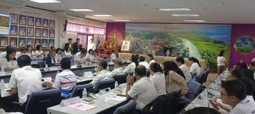 ทน.แม่สอด ร่วมประชุมคณะกรรมการผลักดันการดำเนินงานตามแผนแม่บทภายใต้ยุทธศาสตร์ชาติ ประเด็น การต่อต้านการทุจริตและประพฤติมิชอบ จังหวัดตาก ครั้งที่ 4/2567