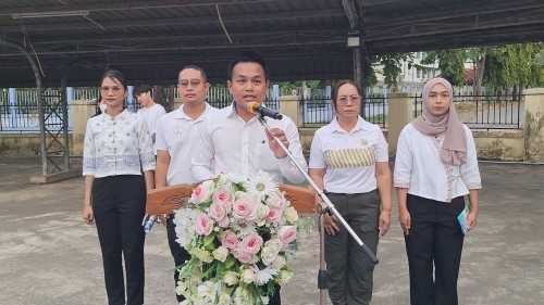 ทน.แม่สอด เข้าร่วมจัดกิจกรรมเดินขบวนรณรงค์และประชาสัมพันธ์ การเลือกตั้งนายกองค์การบริหารส่วนจังหวัดตาก