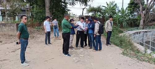 ทน.แม่สอด ร่วมลงพื้นที่ตรวจสอบโครงการก่อสร้างระบบระบายน้ำหลักเพื่อบรรเทาปัญหาน้ำท่วม พื้นที่ชุมชนแม่สอด อำเภอแม่สอด จังหวัดตาก