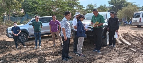 ทน.แม่สอด ร่วมลงพื้นที่ตรวจสอบโครงการก่อสร้างระบบระบายน้ำหลักเพื่อบรรเทาปัญหาน้ำท่วม พื้นที่ชุมชนแม่สอด อำเภอแม่สอด จังหวัดตาก