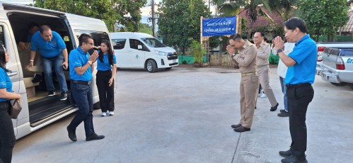 ทน.แม่สอด ร่วมลงพื้นที่ตรวจเยี่ยมหน่วยเลือกตั้ง  การเลือกตั้งนายกองค์การบริหารส่วนจังหวัดตาก