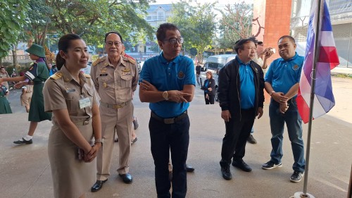 ทน.แม่สอด ร่วมลงพื้นที่ตรวจเยี่ยมหน่วยเลือกตั้ง  การเลือกตั้งนายกองค์การบริหารส่วนจังหวัดตาก
