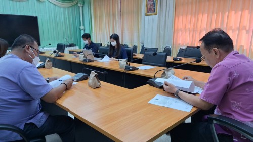 เทศบาลนครแม่สอด จัดการประชุมหารือการขออนุญาตจ้างช่วงงานบริหารจัดการกำจัดขยะมูลฝอยประจำปี 2568
