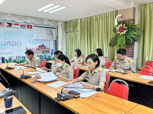 เทศบาลนครแม่สอด จัดประชุมคณะกรรมการศูนย์ข้อมูลข่าวสารเทศบาลนครแม่สอด เพื่อพิจารณาการเปิดเผยข้อมูลข่าวสารทางราชการ