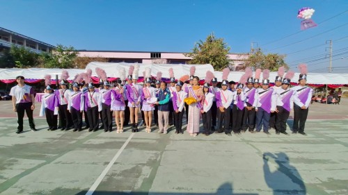 เทศบาลนครแม่สอด เข้าร่วมโครงการกิจกรรมพัฒนาผู้เรียนกลุ่มสาระการเรียนรู้สุขศึกษาและพลศึกษา โรงเรียนเทศบาลเฉลิมพระเกียรติสมเด็จพระเทพรัตนราชสุดา ฯ สยามบรมราชกุมารี ประจำปีงบประมาณ 2568 
