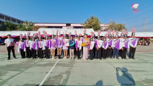 เทศบาลนครแม่สอด เข้าร่วมโครงการกิจกรรมพัฒนาผู้เรียนกลุ่มสาระการเรียนรู้สุขศึกษาและพลศึกษา โรงเรียนเทศบาลเฉลิมพระเกียรติสมเด็จพระเทพรัตนราชสุดา ฯ สยามบรมราชกุมารี ประจำปีงบประมาณ 2568 