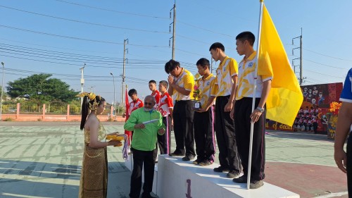 เทศบาลนครแม่สอด เข้าร่วมโครงการกิจกรรมพัฒนาผู้เรียนกลุ่มสาระการเรียนรู้สุขศึกษาและพลศึกษา โรงเรียนเทศบาลเฉลิมพระเกียรติสมเด็จพระเทพรัตนราชสุดา ฯ สยามบรมราชกุมารี ประจำปีงบประมาณ 2568 