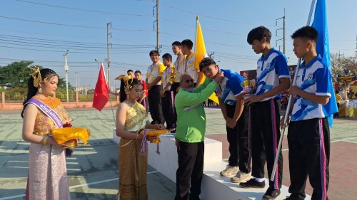 เทศบาลนครแม่สอด เข้าร่วมโครงการกิจกรรมพัฒนาผู้เรียนกลุ่มสาระการเรียนรู้สุขศึกษาและพลศึกษา โรงเรียนเทศบาลเฉลิมพระเกียรติสมเด็จพระเทพรัตนราชสุดา ฯ สยามบรมราชกุมารี ประจำปีงบประมาณ 2568 