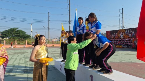 เทศบาลนครแม่สอด เข้าร่วมโครงการกิจกรรมพัฒนาผู้เรียนกลุ่มสาระการเรียนรู้สุขศึกษาและพลศึกษา โรงเรียนเทศบาลเฉลิมพระเกียรติสมเด็จพระเทพรัตนราชสุดา ฯ สยามบรมราชกุมารี ประจำปีงบประมาณ 2568 