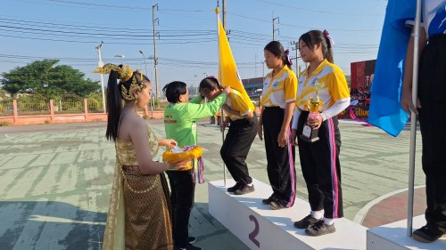 เทศบาลนครแม่สอด เข้าร่วมโครงการกิจกรรมพัฒนาผู้เรียนกลุ่มสาระการเรียนรู้สุขศึกษาและพลศึกษา โรงเรียนเทศบาลเฉลิมพระเกียรติสมเด็จพระเทพรัตนราชสุดา ฯ สยามบรมราชกุมารี ประจำปีงบประมาณ 2568 