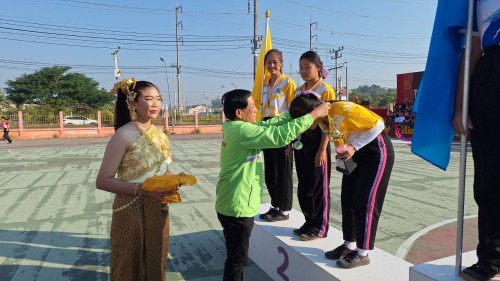 เทศบาลนครแม่สอด เข้าร่วมโครงการกิจกรรมพัฒนาผู้เรียนกลุ่มสาระการเรียนรู้สุขศึกษาและพลศึกษา โรงเรียนเทศบาลเฉลิมพระเกียรติสมเด็จพระเทพรัตนราชสุดา ฯ สยามบรมราชกุมารี ประจำปีงบประมาณ 2568 