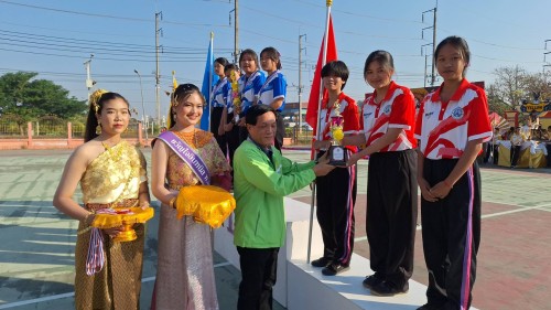 เทศบาลนครแม่สอด เข้าร่วมโครงการกิจกรรมพัฒนาผู้เรียนกลุ่มสาระการเรียนรู้สุขศึกษาและพลศึกษา โรงเรียนเทศบาลเฉลิมพระเกียรติสมเด็จพระเทพรัตนราชสุดา ฯ สยามบรมราชกุมารี ประจำปีงบประมาณ 2568 